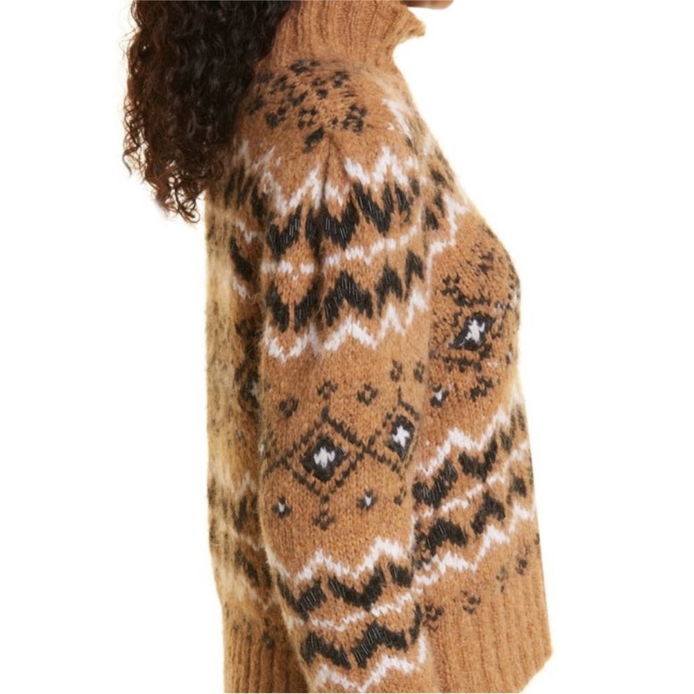 Veronica Beard Chiana Fair Isle Sweater - Picture 3 of 10
